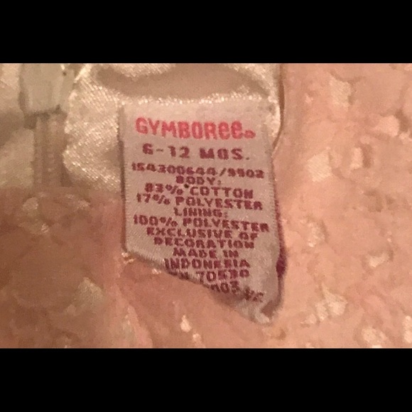 Pink Eyelet Dress Gymboree. Size 6-12 months - Picture 8 of 8